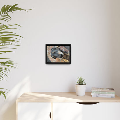 Herr Hund, Jack • Matte Canvas, Black Frame