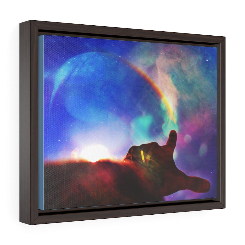 The Story of Our Existence • Horizontal Framed Premium Gallery Wrap Canvas