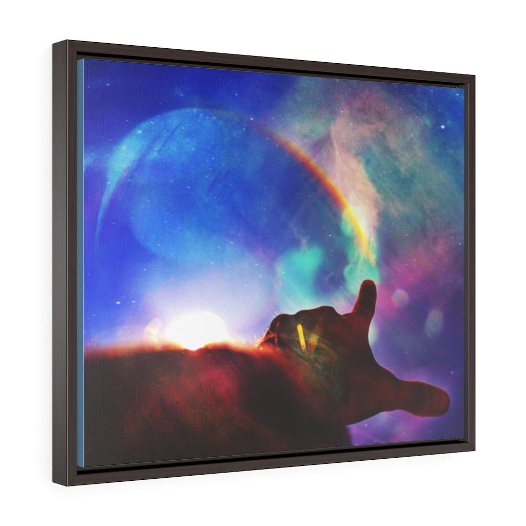 The Story of Our Existence • Horizontal Framed Premium Gallery Wrap Canvas