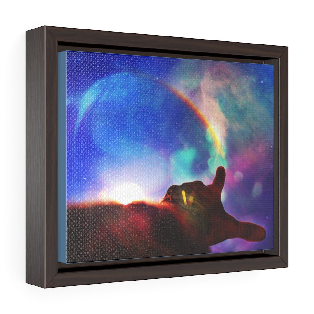 The Story of Our Existence • Horizontal Framed Premium Gallery Wrap Canvas