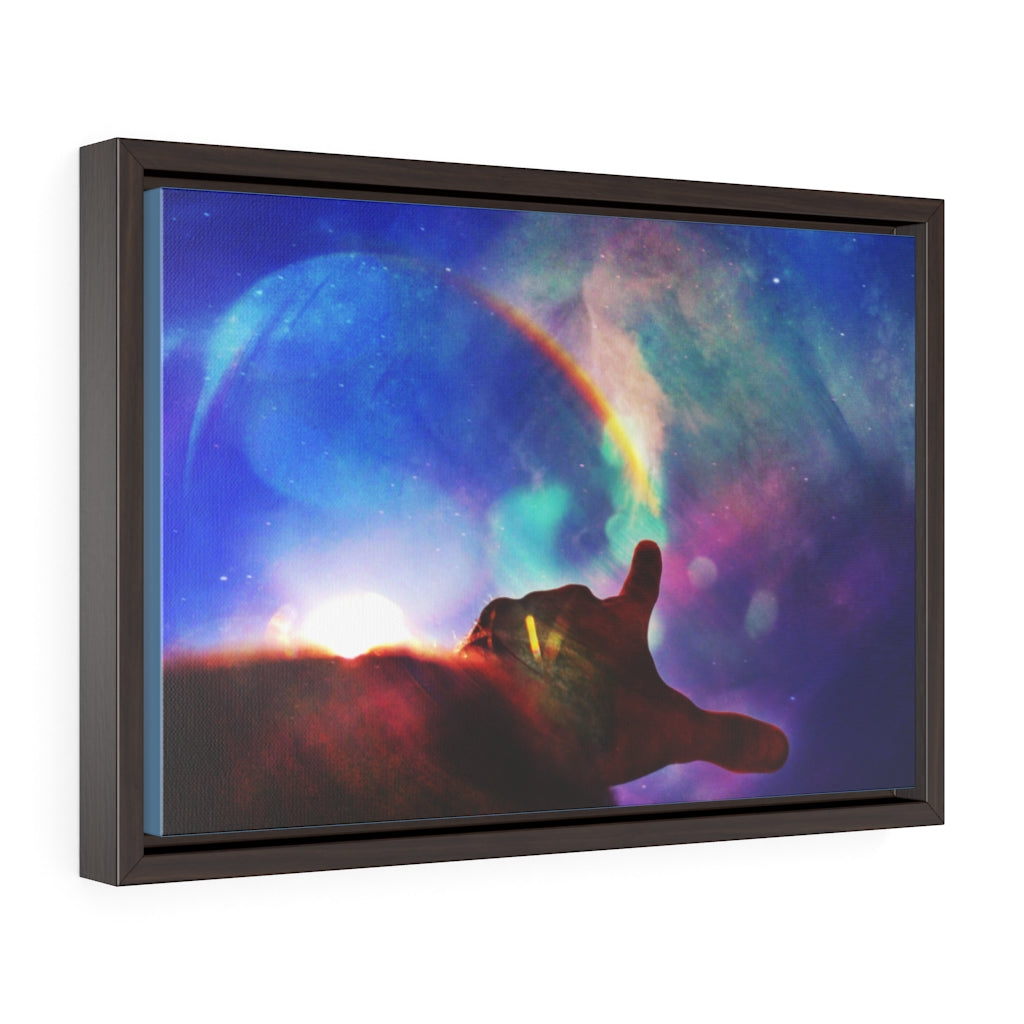 The Story of Our Existence • Horizontal Framed Premium Gallery Wrap Canvas