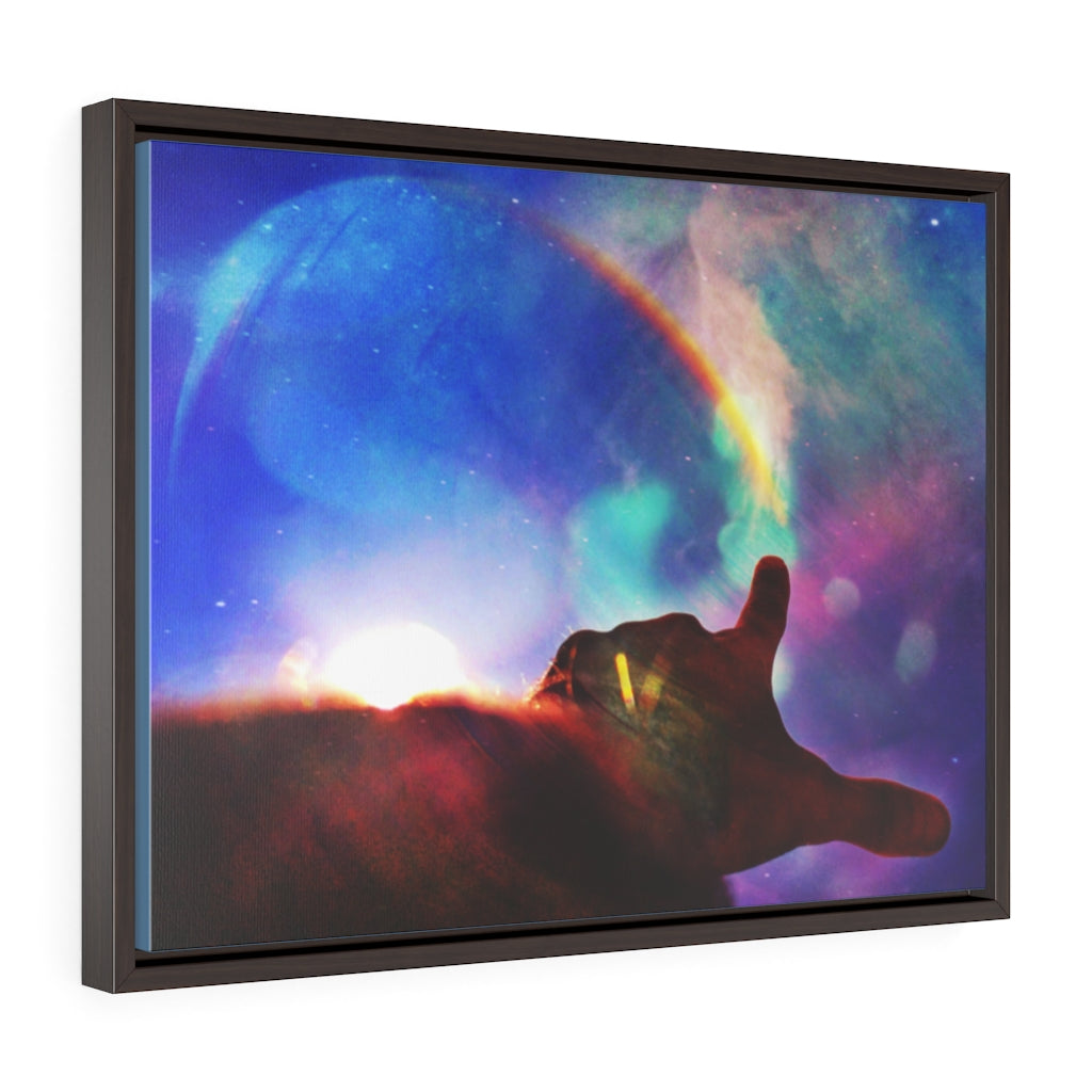 The Story of Our Existence • Horizontal Framed Premium Gallery Wrap Canvas